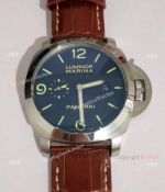 Panerai Luminor Marina PAM00312 SS Black Dial Watch Best Replica